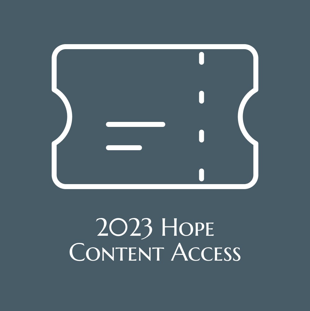 2023 Hope Content Access